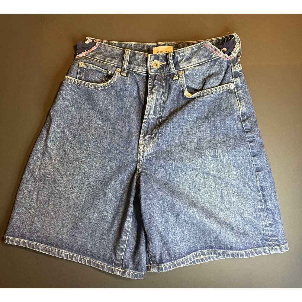 Everlane Women’s Size 25 | The long denim short | Organic Cotton